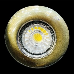 Встраиваемый светильник 16011-9.0-001PL MR16 AB в интернет-магазине "Галерея света"