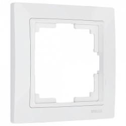 Рамка на 1 пост Werkel Snabb basic (белый) W0012001 в интернет-магазине "Галерея света"