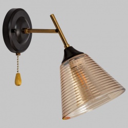 Бра Imex MD.4250 MD.4250-1-W-COP+BK в интернет-магазине "Галерея света"