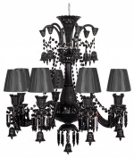 Подвесная люстра Loft it Zenith 10210/8 Black в интернет-магазине "Галерея света"