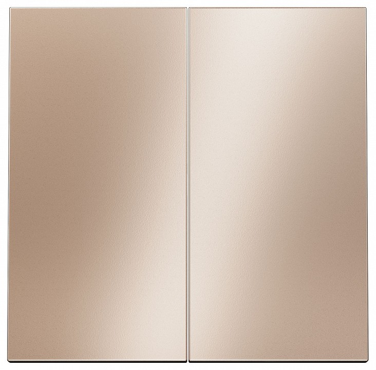 Клавиши для выключателя двухклавишного Voltum S70 METAL VLSM000310 в интернет-магазине "Галерея света"