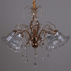 Подвесная люстра 02348-0.4-05 FGD+CL в интернет-магазине "Галерея света"