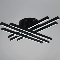 Люстра на штанге  67090-0.3-06 BK в интернет-магазине "Галерея света"