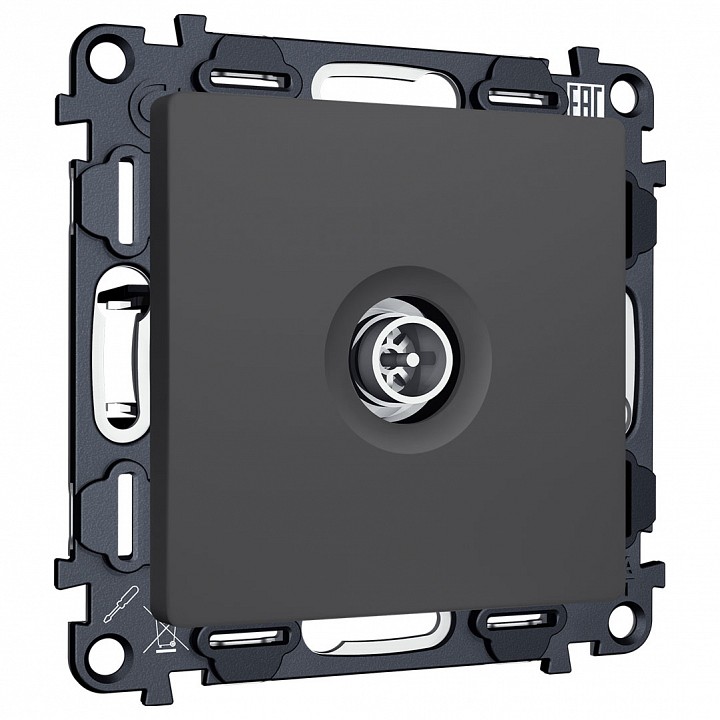 ТВ-розетка оконечная без рамки Ambrella Volt ALFA MA913005 в интернет-магазине "Галерея света"