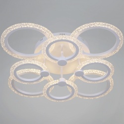 Люстра на штанге  51150-0.3-4+4 WH в интернет-магазине "Галерея света"