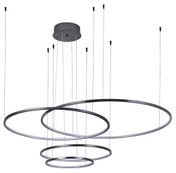 Подвесная люстра Newport LOREN 15104N/S mat.black в интернет-магазине "Галерея света"