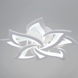 Потолочная люстра  20150-0.3-4+4 WH в интернет-магазине "Галерея света"