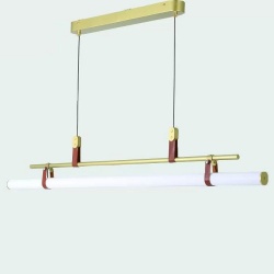 Подвесной светильник iLedex Zoom 9498P-46W-3000K GL-BR-WH в интернет-магазине "Галерея света"