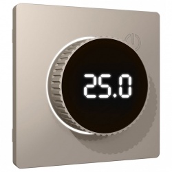 Накладка для терморегулятора электромеханического для теплого пола Ambrella Volt ALFA AP3658 в интернет-магазине "Галерея света"