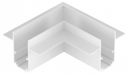 Соединитель угловой L-образный для треков встраиваемых Lightstar Uno 509246 в интернет-магазине "Галерея света"