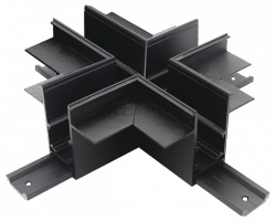 Соединитель X-образный для треков Lightstar Uno Pro 509287P в интернет-магазине "Галерея света"