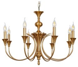 Подвесная люстра Arte Lamp Collinetta A4094LM-8PB в интернет-магазине "Галерея света"