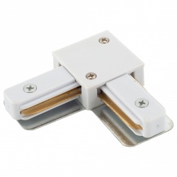 Соединитель угловой L-образный для треков Denkirs DK Track White TR1102-WH в интернет-магазине "Галерея света"