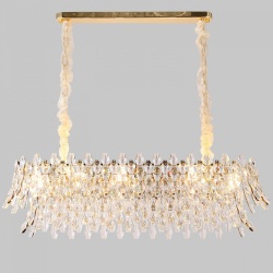 Подвесная люстра ILLUMICO IL5150 IL5150-900LZF-25 GD ELITE в интернет-магазине "Галерея света"