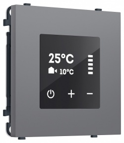 Механизм терморегулятор сенсорный для теплого пола Ambrella Volt MS MS865910 в интернет-магазине "Галерея света"
