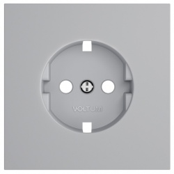 Накладка для розетки с заземлением Voltum S70 VLS000616 в интернет-магазине "Галерея света"