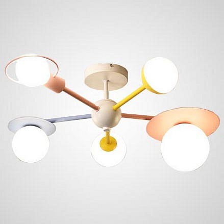 Люстра на штанге Imperiumloft HENDY hendy01 в интернет-магазине "Галерея света"