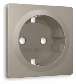 Накладка для розетки с заземлением Ambrella Volt ALFA AP3660 в интернет-магазине "Галерея света"