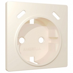 Накладка для розетки с заземлением и со шторками и 2хUSB type С Ambrella Volt ALFA AP3305 в интернет-магазине "Галерея света"