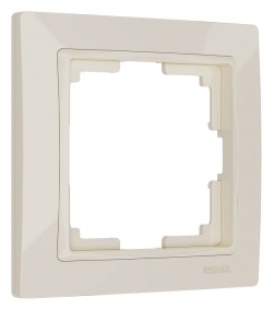 Рамка на 1 пост Werkel Snabb Basic (слоновая кость) W0012003 в интернет-магазине "Галерея света"