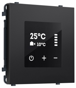 Терморегулятор сенсорный для теплого пола без рамки Ambrella Volt MS MS805910 в интернет-магазине "Галерея света"