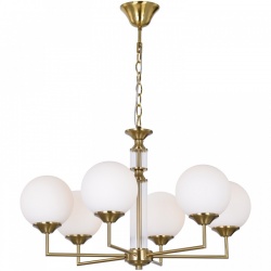 Подвесная люстра ILLUMICO IL5196 IL5196-6PLS-24 HIGHBALL в интернет-магазине "Галерея света"