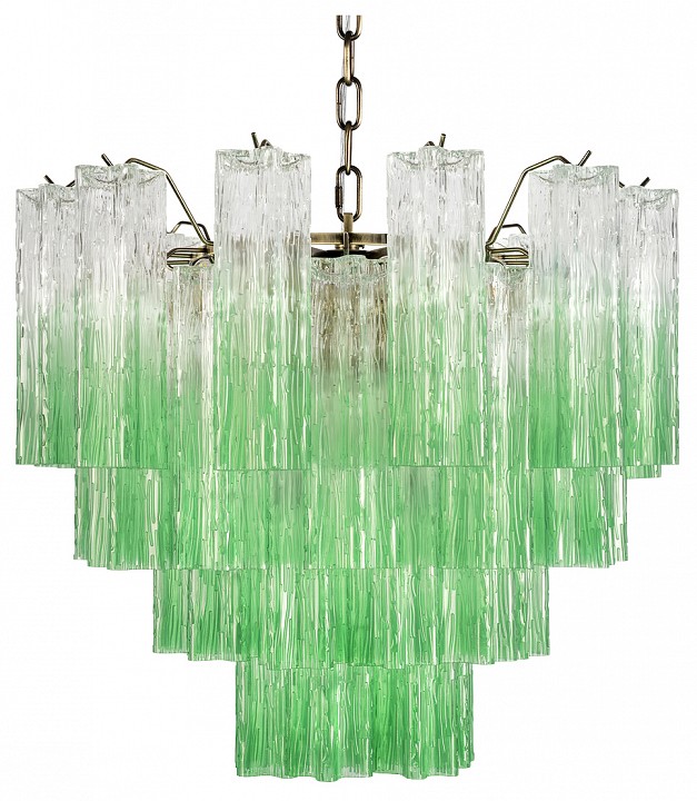 Подвесная люстра Loft it Murano 10580/600 Clear green в интернет-магазине "Галерея света"