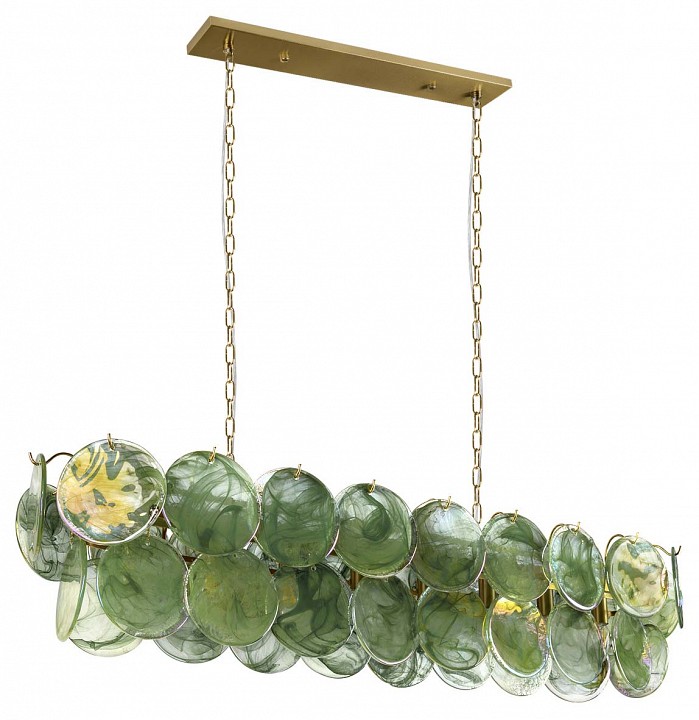 Подвесная люстра Loft it Lolly 10492/1200R Green в интернет-магазине "Галерея света"