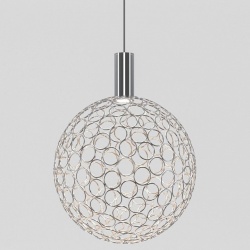 Подвесной светильник Eurosvet Gemini 90353/1 хром в интернет-магазине "Галерея света"