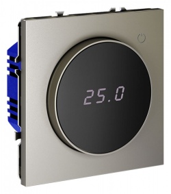 Терморегулятор электромеханический для теплого пола без рамки Voltum S70 VLS070104 в интернет-магазине "Галерея света"