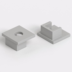 Заглушка для профиля с отверстием Elektrostandard ZLL ZLL-2-ALP024 в интернет-магазине "Галерея света"