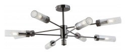Люстра на штанге iLamp Evolution 15609-8 AN+CL в интернет-магазине "Галерея света"