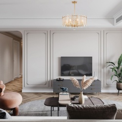 Светильник на штанге Arte Milano Sorrento-3309 373309/8/350/570 GD в интернет-магазине "Галерея света"