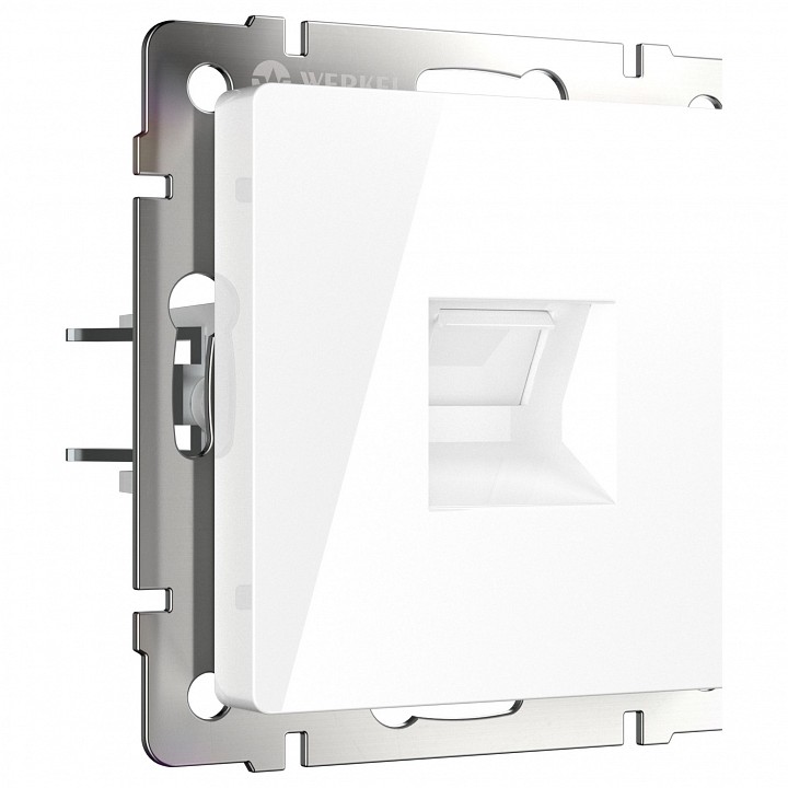 Розетка Ethernet RJ-45 без рамки Werkel белый W1181001 в интернет-магазине "Галерея света"