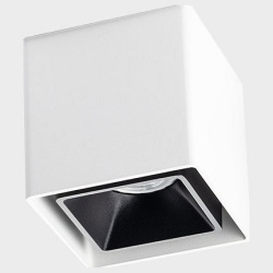 Накладной светильник Italline FASHION FX FASHION FX1 white + FASHION FXR black в интернет-магазине "Галерея света"