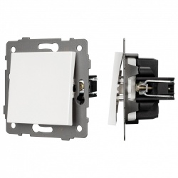 Выключатель самовозвратный одноклавишный без рамки Arlight SWT 049879 в интернет-магазине "Галерея света"