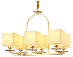 Подвесная люстра LUMINA DECO Liniano LDP 17100-6 GD в интернет-магазине "Галерея света"