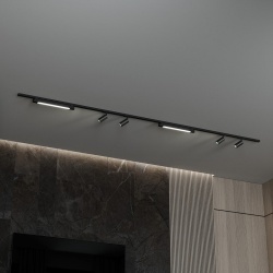 Комплект трековый Hesby Lighting №5 однофазная накладная Skylite HSBL_kompl_S005_NI3B3K в интернет-магазине "Галерея света"