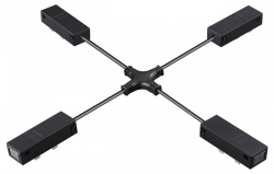 Соединитель X-образный для треков Novotech VECTOR 220V 135315 в интернет-магазине "Галерея света"