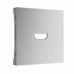 Накладка для HDMI Werkel серебряный рифленый WL09-HDMI-CP в интернет-магазине "Галерея света"