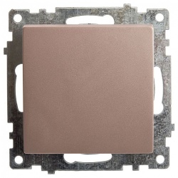 Выключатель одноклавишный Stekker Катрин 39589 в интернет-магазине "Галерея света"