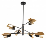 Люстра на штанге Indigo Severo 10004/6R Black в интернет-магазине "Галерея света"