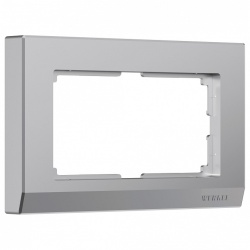Рамка для двойной розетки Werkel Stark 2 W0081806 в интернет-магазине "Галерея света"