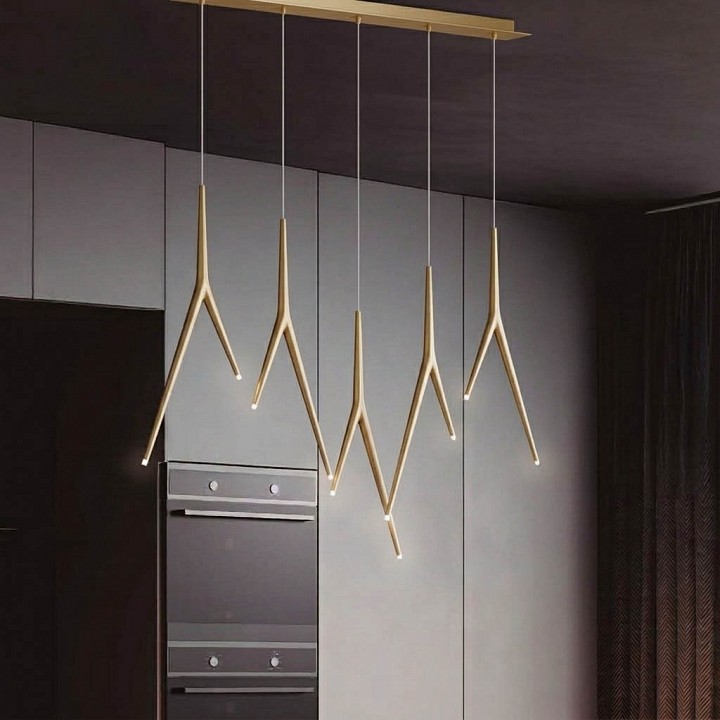 Подвесной светильник Mantra Arrecife 9384+9229 (5L) в интернет-магазине "Галерея света"