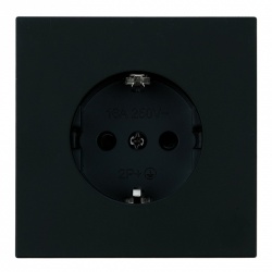 Розетка с заземлением и со шторкой Stekker Мия 50454 в интернет-магазине "Галерея света"