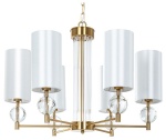 Подвесная люстра Arte Lamp Matar A4027LM-6PB в интернет-магазине "Галерея света"