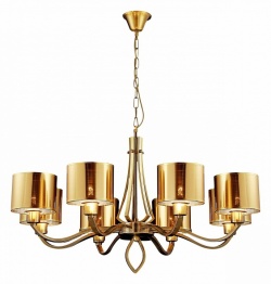 Подвесная люстра ILLUMICO  IL1802-8P-17 AB в интернет-магазине "Галерея света"