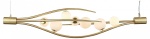 Подвесной светильник Indigo Flusso 11025/7P Gold в интернет-магазине "Галерея света"