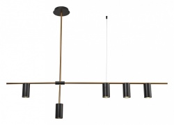 Светильник на штанге Indigo Accento 11030/5R Brass в интернет-магазине "Галерея света"