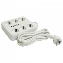 Удлинитель Stekker Home plus 49982 в интернет-магазине "Галерея света"